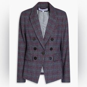 NWOT Veronica Beard Lawrence Plaid Blazer